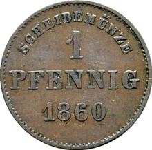 1 Pfennig 1860   