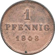 1 Pfennig 1848   
