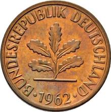 2 Pfennig 1962 F  