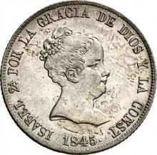 4 Reales 1845 M CL 