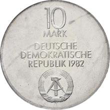 10 marcos 1982    "Gewandhaus Leipzig"