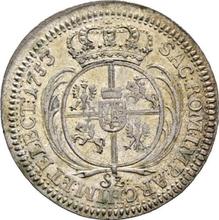 6 Groszy (Szostak) 1753    "Crown"