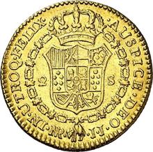 2 Escudos 1777 NR JJ 