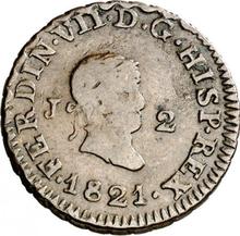 2 Maravedís 1821 J  