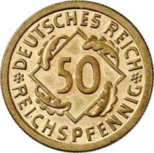 50 Reichspfennig 1924 E  