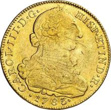 8 Escudos 1783 NR JJ 