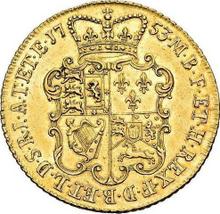 Two guinea 1753    "Old Head"