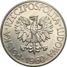 10 Zlotych 1960    "200th Anniversary of the Death of Tadeusz Kosciuszko" (Pattern)