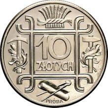 10 Zlotych 1934    "Diameter 33 mm" (Pattern)