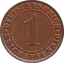 1 reichspfennig 1929 D  