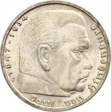 5 Reichsmark 1939 J  