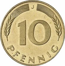 10 Pfennig 1983 J  