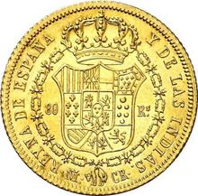 80 Reales 1836 M CR 