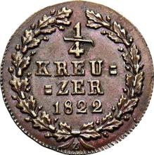 1/4 kreuzer 1822   Z