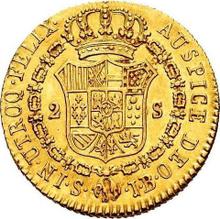 2 Escudos 1833 S JB 