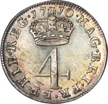 Fourpence (Groat) 1710   