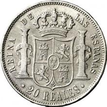 20 Reales 1859   