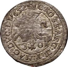 3 Groszy (Trojak) 1652    "Lithuania"