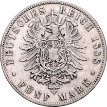 5 marek 1888 G   "Badenia"