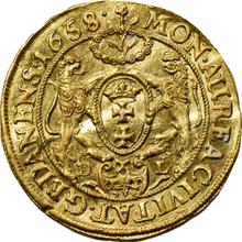 Ducat 1658  DL  "Danzig"