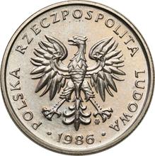 50 Groszy 1986 MW   (Pattern)