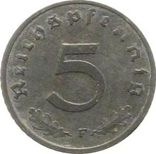 5 Reichspfennig 1944 F  