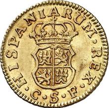 1/2 Escudo 1768 S CF 