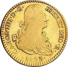 2 Escudos 1803 Mo FT 