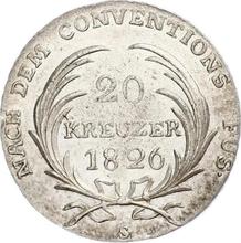 20 Kreuzer 1826  S 