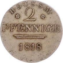 2 Pfennig 1818   