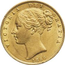 Sovereign 1866   WW "Shield"