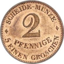 2 Pfennig 1856  F 