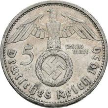 5 Reichsmark 1936 E  