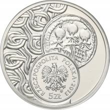 5 Zlotych 2013 MW   "Denar von Boleslas II der Kühne"