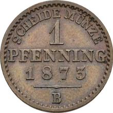 1 Pfennig 1873 B  