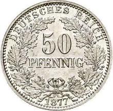 50 Pfennig 1877 G  