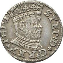 3 Groszy (Trojak) 1586    "Riga"