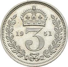 Threepence 1951   HP