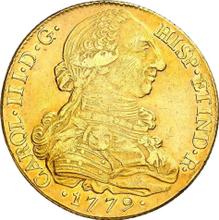 8 Escudos 1779 P SF 