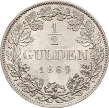 1/2 Gulden 1869   