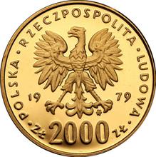2000 Zlotych 1979 MW   "Nicolaus Copernicus"
