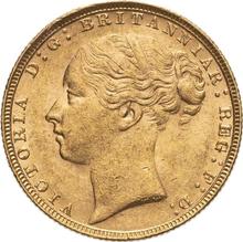 Sovereign 1885   WW "St. George"