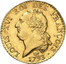 Louis d'Or 1793 M  