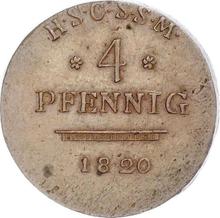 4 Pfennig 1820   