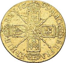 Guinea 1699    "Second laureate bust"