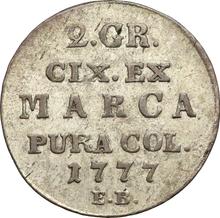 Ползлотек (2 гроша) 1777  EB 