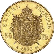 50 Francs 1855 A  