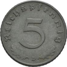 5 Reichspfennig 1942 D  