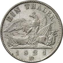 Taler 1821 D  