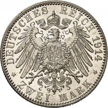 2 marki 1914 J   "Hamburg"